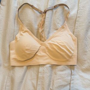 True & Co Seamless Tan Bralette